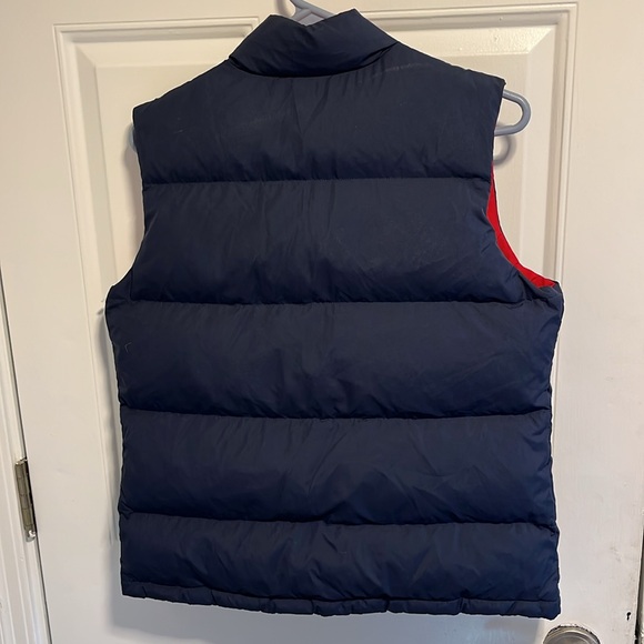 Polo by Ralph Lauren, reversible, red and navy vest - Picture 2 of 5